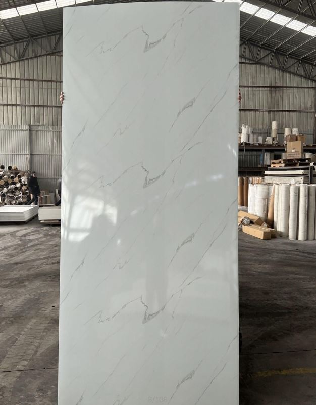 Home Wall Decorative PVC UV Marble Sheet